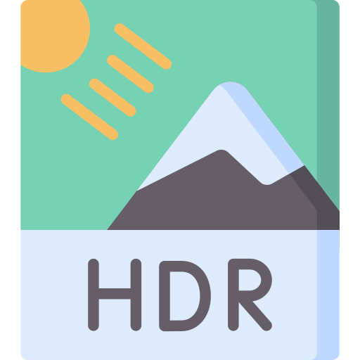 hdr icono gratis