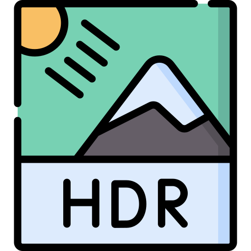 hdr icono gratis