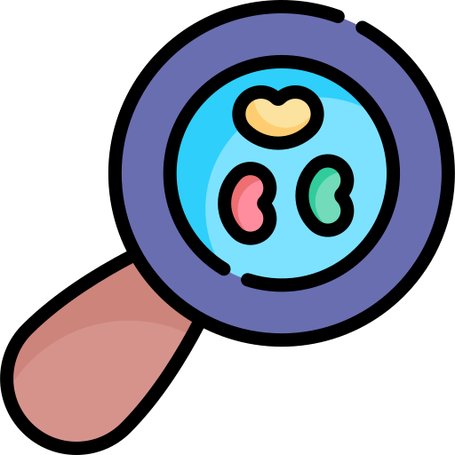 Research Kawaii Lineal color icon