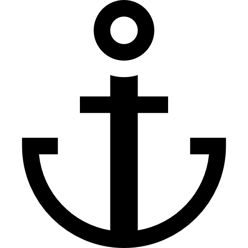Anchor free icon