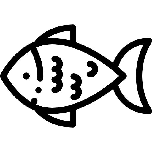 Fish Detailed Rounded Lineal icon