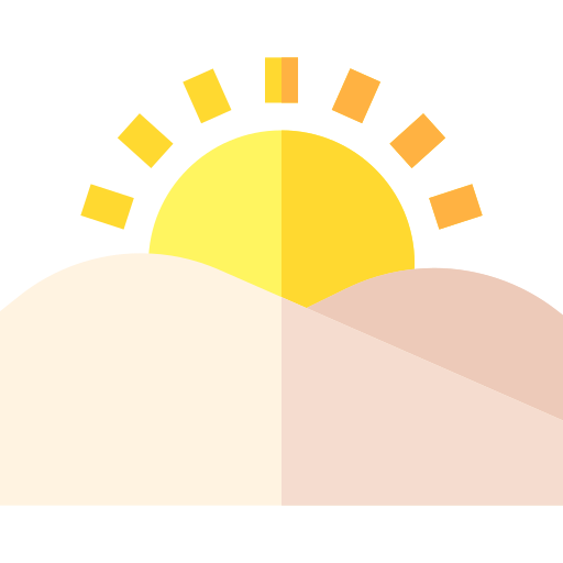 Maghrib Basic Straight Flat icon