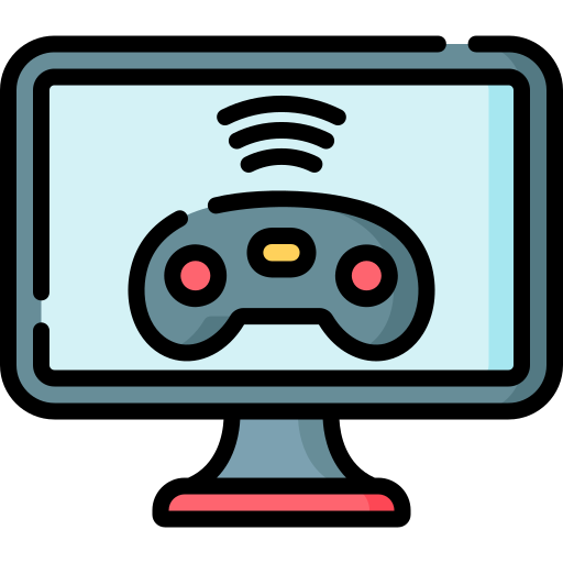 Jogo Gaming Internet Multiplayer On Line Linha ícone PNG , A Ação