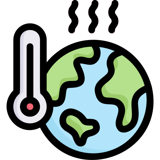 Global warming Generic Outline Color icon