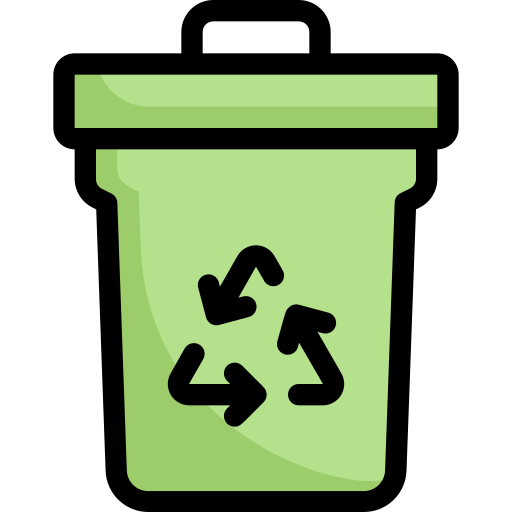 papelera de reciclaje icono gratis