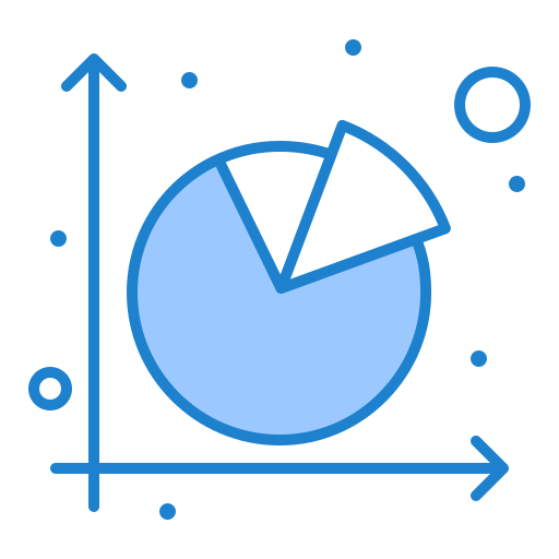 gráfico circular icono gratis