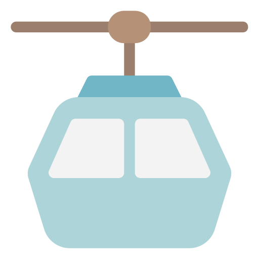 Cable car cabin Generic Flat icon