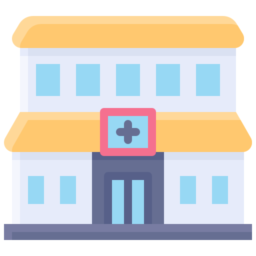 Health clinic Generic Flat icon