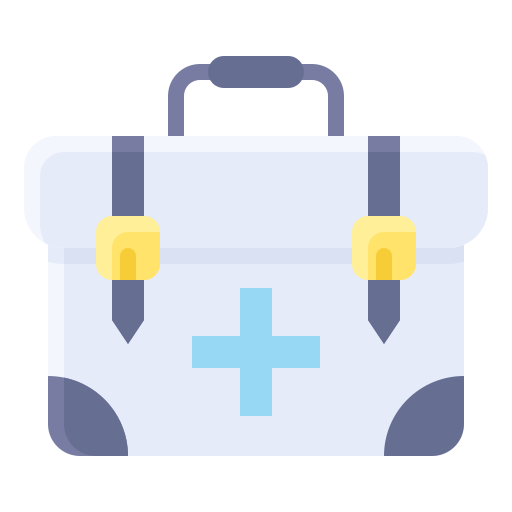 bolsa de doctor icono gratis