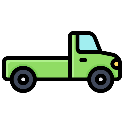 Pickup truck Generic Outline Color icon