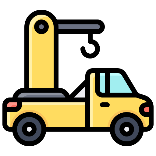 Tow truck free icon Tow truck free icon