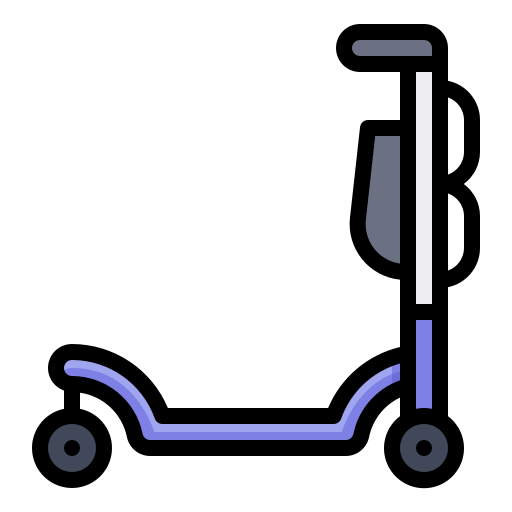 scooter electrico icono gratis