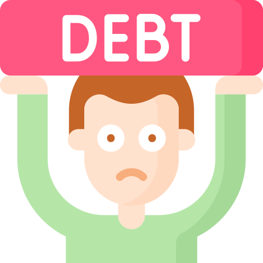 Debt free icon