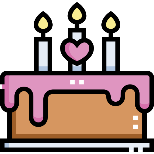 gâteau d'anniversaire Icône gratuit gâteau d'anniversaire Icône gratuit