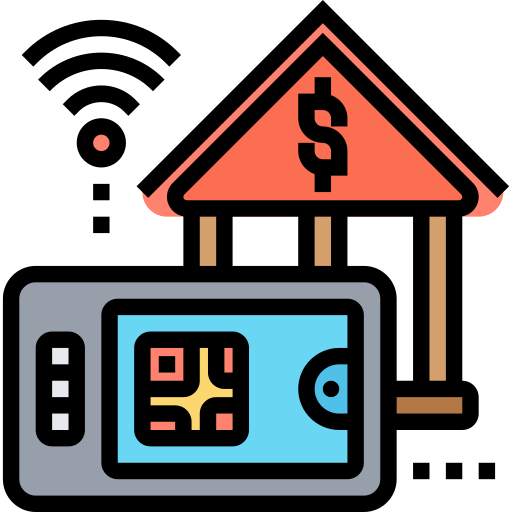 services bancaires en ligne Icône gratuit services bancaires en ligne Icône gratuit