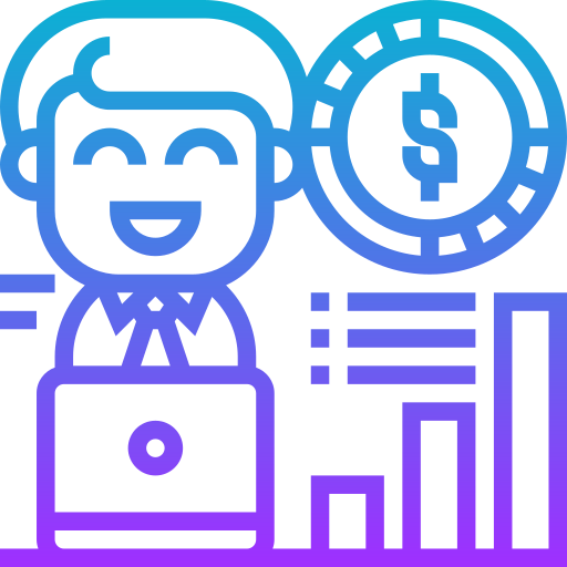 ingresos icono gratis