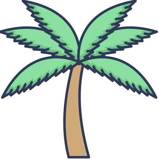 palmera icono gratis