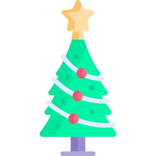 árbol de navidad icono gratis