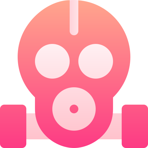 Gas mask free icon