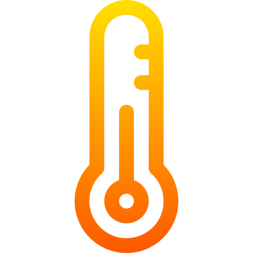 Thermometer Basic Gradient Lineal Color Icon