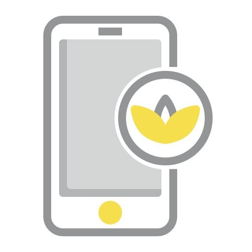teléfono de mano icono gratis