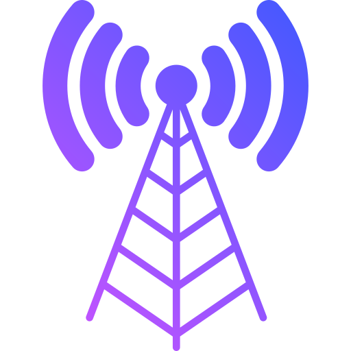 Antenne radio - Icônes les communications gratuites