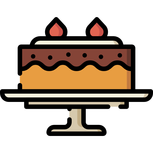 Cake Special Lineal color icon