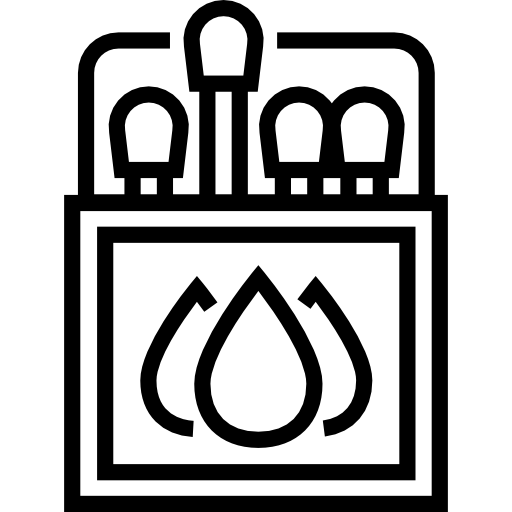 fósforos grátis ícone