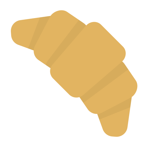croissant Icône gratuit croissant Icône gratuit