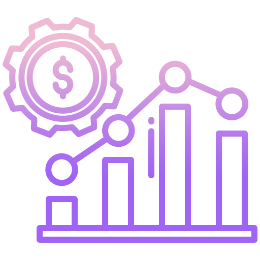 Analytics Icongeek26 Outline Gradient icon