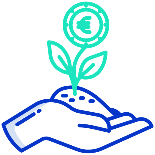 investissement Icône gratuit