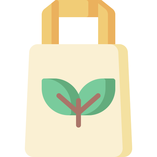 bolsa ecológica icono gratis