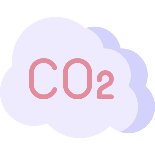 nube de co2 icono gratis