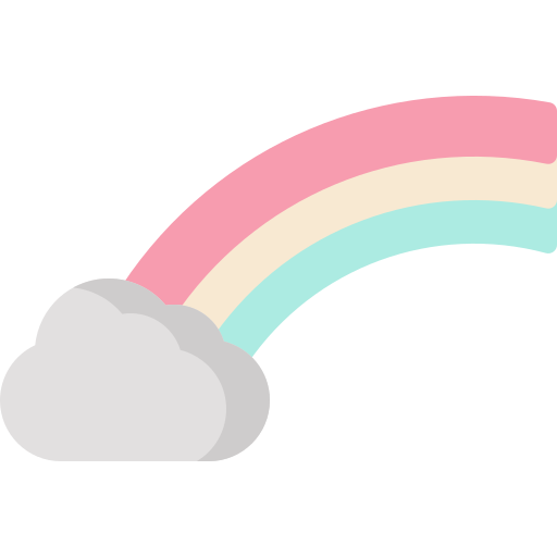 arc-en-ciel Icône gratuit