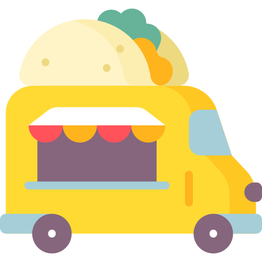 Food truck Special Flat icon