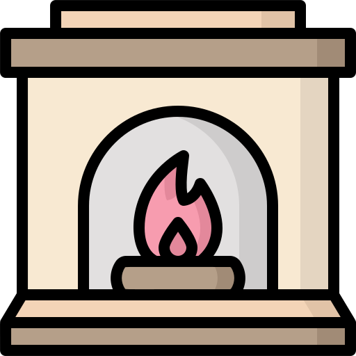 chimenea icono gratis