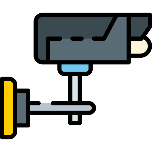 circuito cerrado de televisión icono gratis