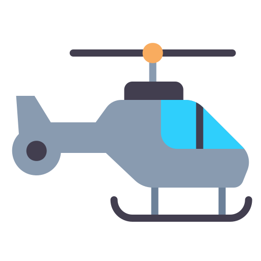 helicóptero icono gratis