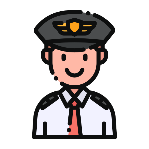 piloto icono gratis