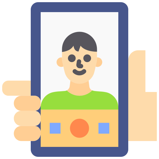 Selfie Good Ware Flat icon