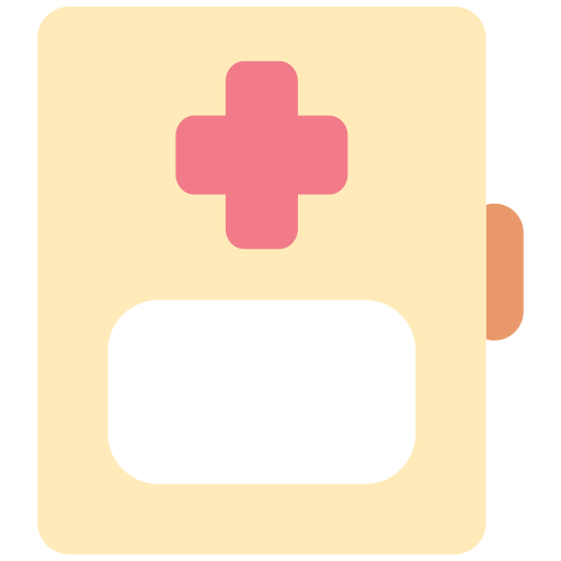 libro medico icono gratis