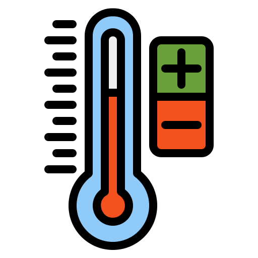 Temperature control - Free technology icons