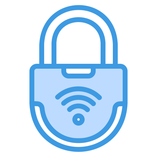 Smart lock Generic Blue icon