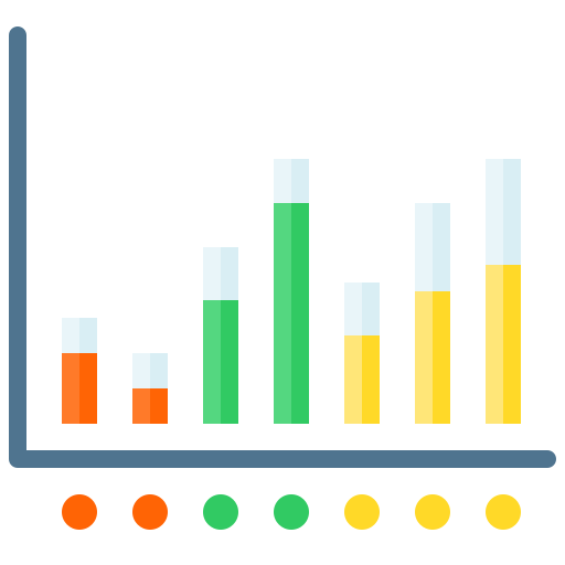 grafico icono gratis