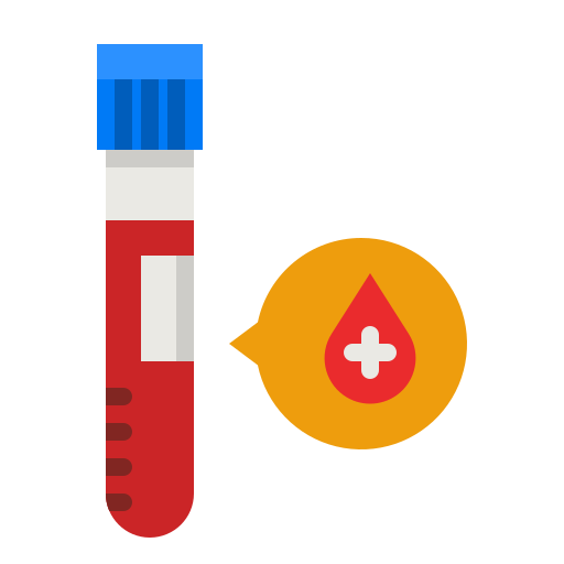 Blood test photo3idea_studio Flat icon