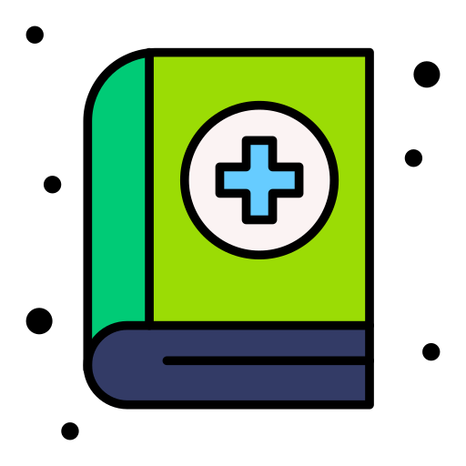 libro medico icono gratis