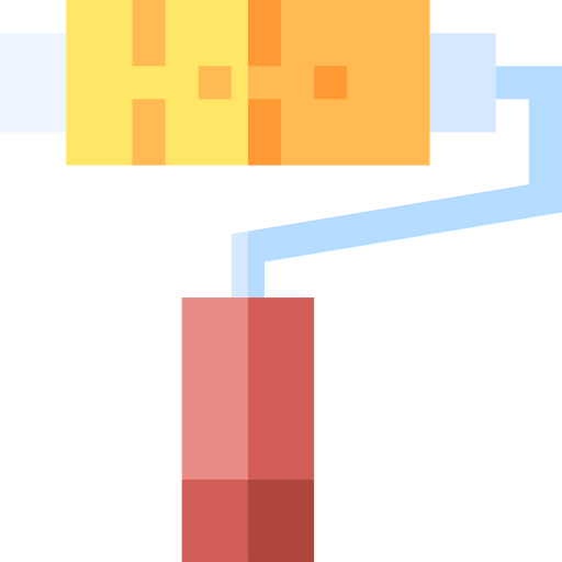 rouleau de peinture Icône gratuit rouleau de peinture Icône gratuit