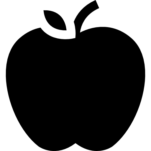 Apple Basic Straight Filled icon