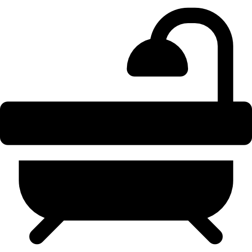 Bathtub Basic Rounded Filled icon