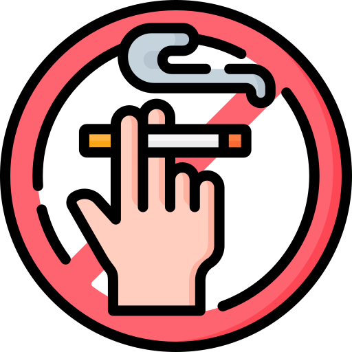 No smoking free icon No smoking free icon